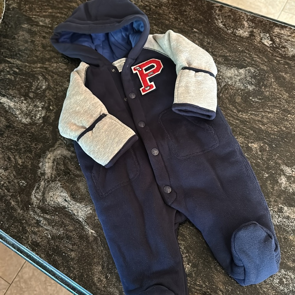Ralph Lauren Baby Boy Hooded Bunting